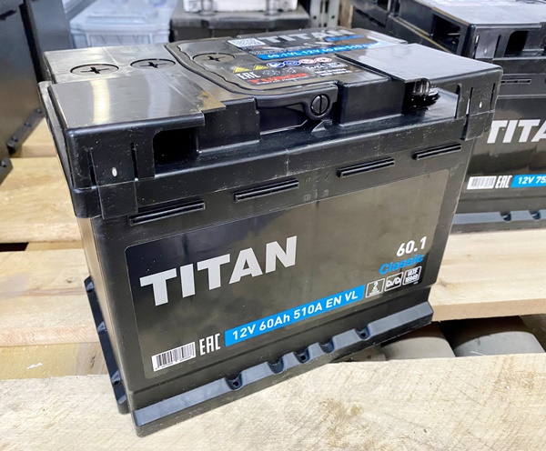 Аккумулятор  TITAN Classic 6СТ-60.1