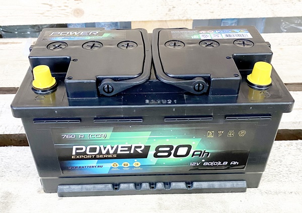 Аккумулятор 12V 80 (0) Ah LB POWER (низкий)