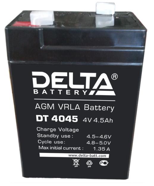 аккумулятор delta dt 4045