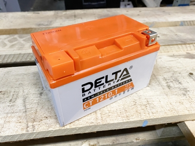 Мото аккумулятор Delta CT 1210.1 п.п. YTZ10S