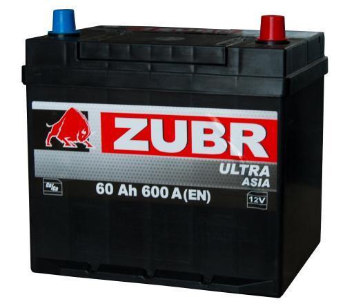 Аккумулятор ZUBR Ultra Asia (60 A/h), 550A R+