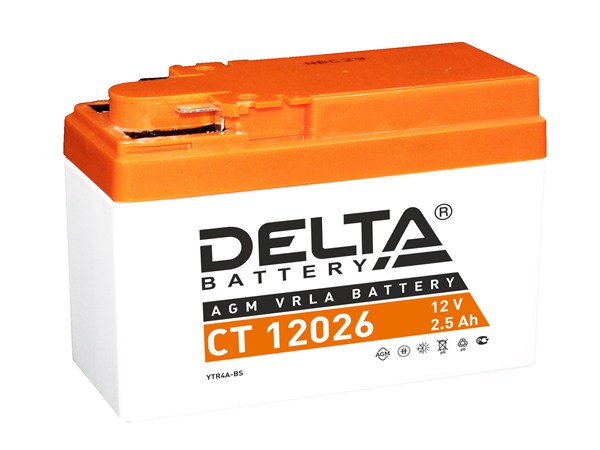 аккумулятор delta ct 12026