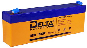 аккумулятор delta dtm 12022
