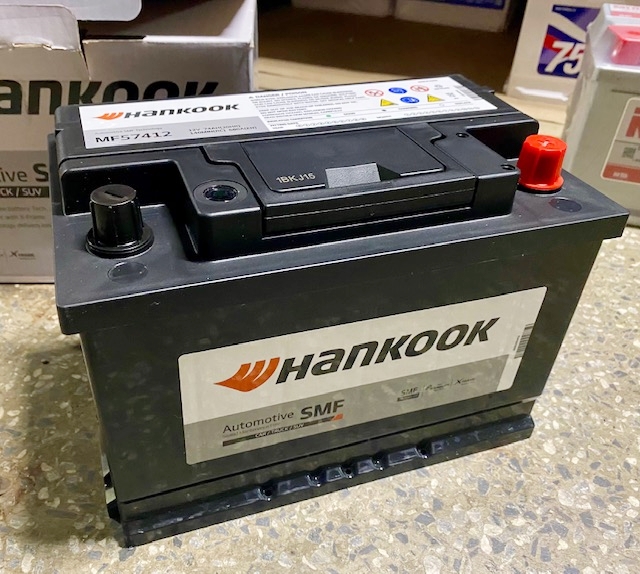 Аккумулятор HANKOOK 6СТ-74.0 (57412)