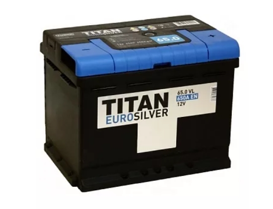 Аккумулятор TITAN EUROSILVER 65 Ач о/п / 6ст-65.0