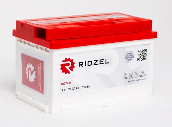ridzel аккумулятор  72 Ah (AB072.0 LB) (низкий корпус)