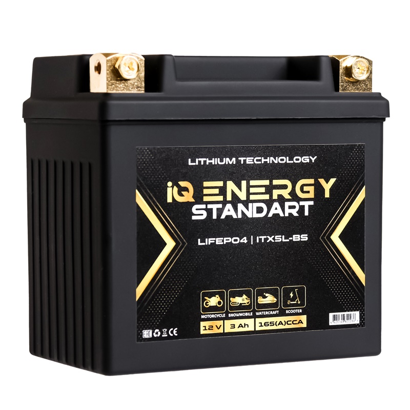 Аккумулятор IQ ENERGY STANDART LITHIUM 1205 YTX5L-BS 3Ah