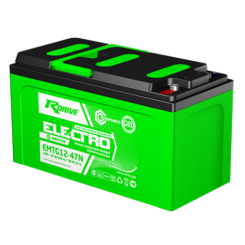 Тяговая графеновая батарея RDrive ELECTRO Motive EMTG12-47N
