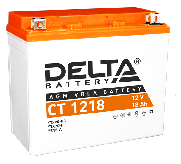 аккумулятор delta ct 1218