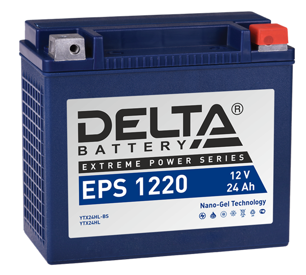 Мото аккумулятор Delta EPS 1220