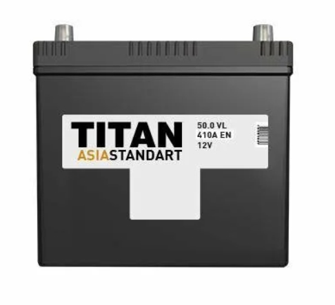 Аккумулятор TITAN ASIA STANDART 50.0 VL (о/п)