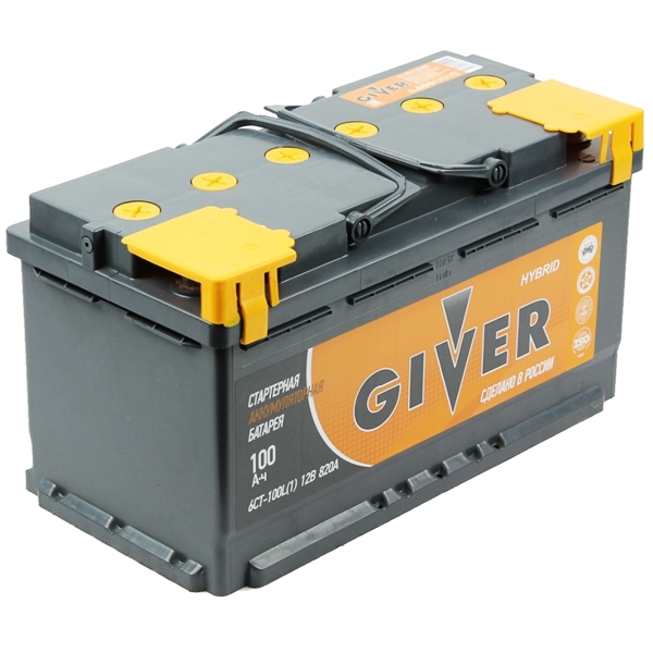 Аккумулятор GIVER HYBRID 6СТ-100.0