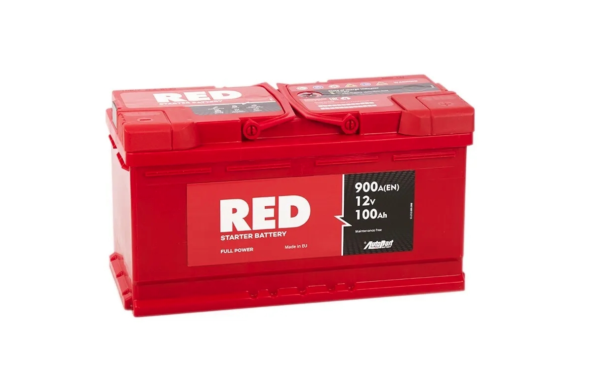 Аккумулятор AutoPart RED 100 R+ евро 900А 353х175х190 (L5)