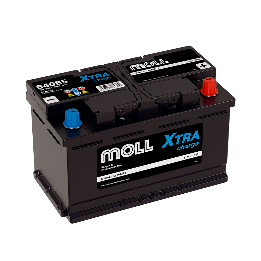Аккумулятор MOLL X-TRA Charge 85 А/ч (84085) — Германия, купить в СПб