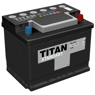 Аккумулятор TITAN STANDART 6СТ-55.0 L