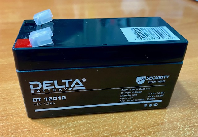 аккумулятор delta dt 12012