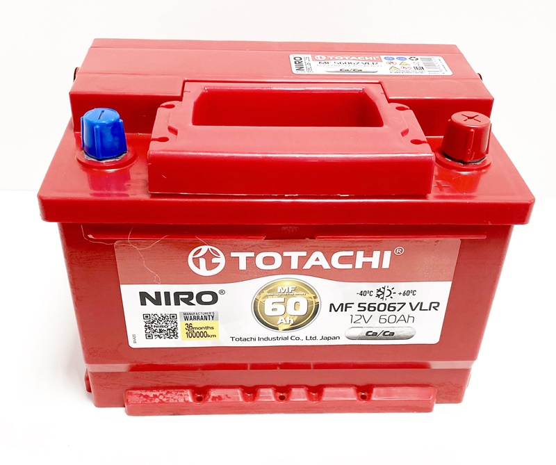 TOTACHI NIRO MF 56067   60а/ч L, низкий корпус