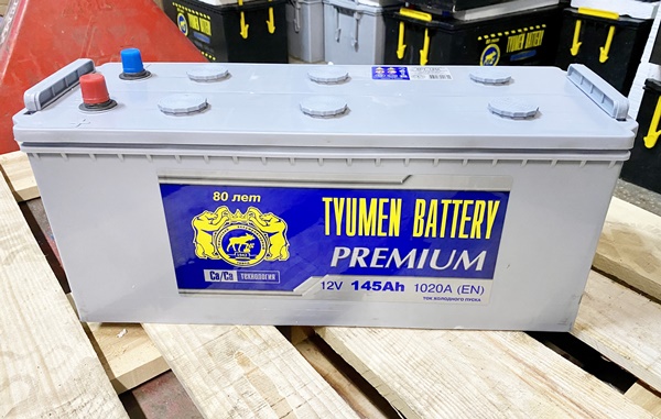 Аккумулятор TYUMEN BATTERY 6СТ-145L PREMIUM
