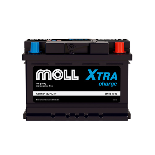 Аккумулятор MOLL MOLL 60ач евро 600A 242x175x175 LB2 (84760) низкий — купить в СПб