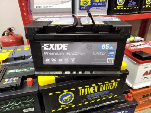 Аккумулятор EXIDE PREMIUM  EB802 85а/ч 