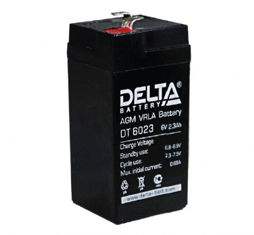 аккумулятор delta dt 6023