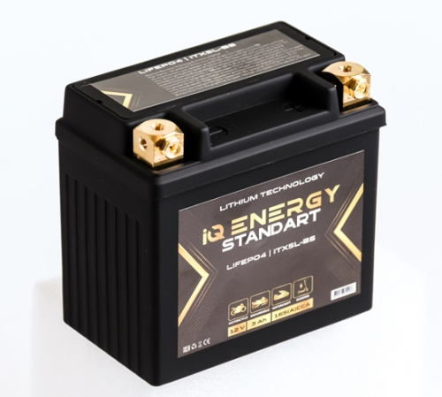 Аккумулятор IQ ENERGY STANDART LITHIUM 1205 YTX5L-BS 3Ah 165A  114*69*105
