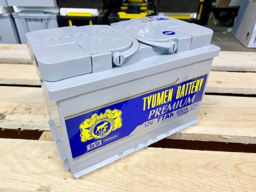 Аккумулятор tyumen battery premium 77