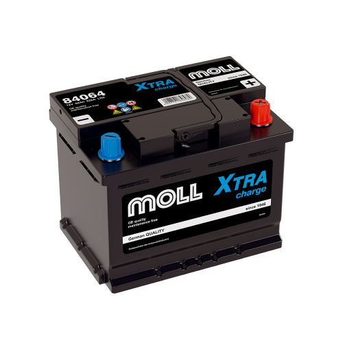 Аккумулятор MOLL X-TRA Charge 64 А/ч (84064) — купить в СПб