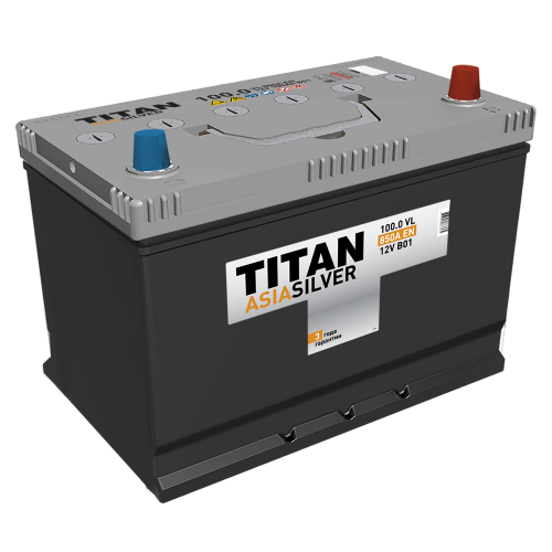 Аккумулятор TITAN ASIASILVER 6СТ-100.0 VL  B01