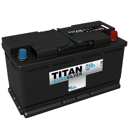 Аккумулятор TITAN Euro silver 6СТ-85.0 VL  — купить в магазине Аккумбалт