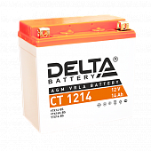 Мото аккумулятор delta ct 1214.1 