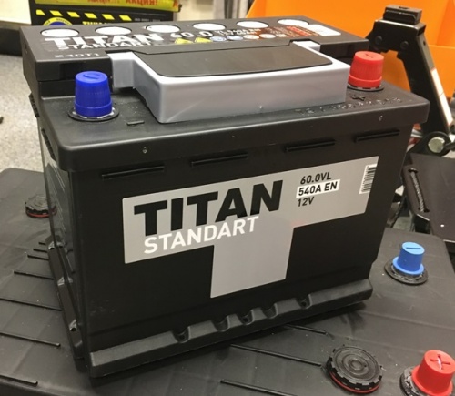 аккумулятор титан стандарт 60