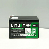 LITJET BLACK LiFePO4 аккумулятор тяговый 12V 12Ah 154Wh