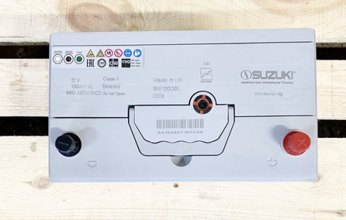 Аккумулятор SUZUKI 6СТ-90.0 (105D31L)
