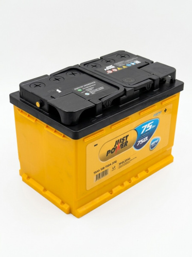 Аккумулятор JUST POWER JUST POWER EFB 75 А/ч обратный R+ 278x175x190 L3 EN 750 А — купить в СПб