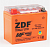 АКБ мото  "ZDF Moto Battery "   1212.2  GEL Orange купить СПб | Аккумулятор ZDF Premium AGM | Аккумуляторная Балтийская Компания