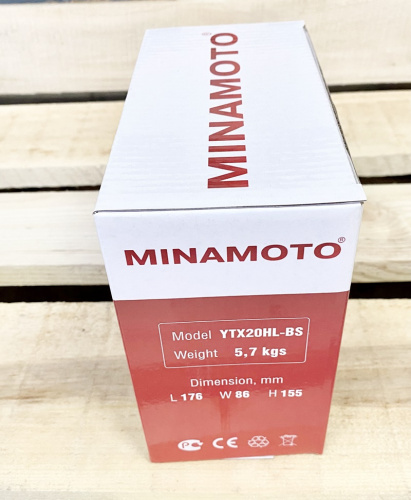 Аккумулятор для мотоцикла MINAMOTO
