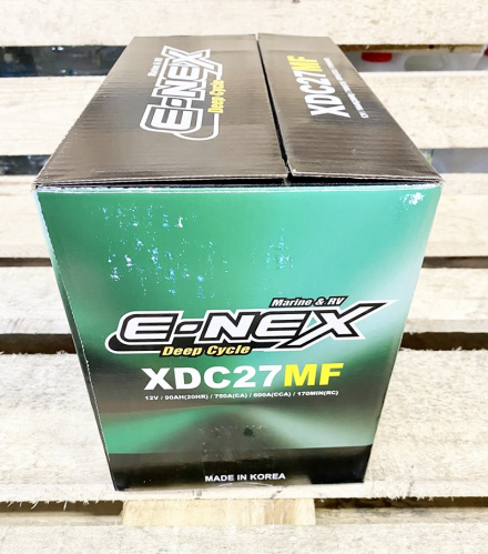 Лодочный аккумулятор E-NEX MARINE XDC27MF
