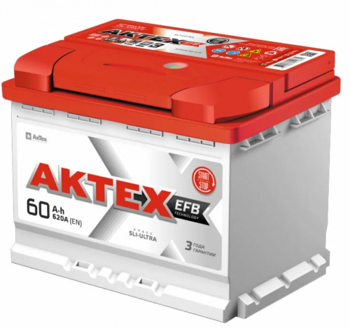 Аккумулятор АКТЕХ EFB 60 А/ч правый+ детальное фото — российский аккумулятор АкТех | Аккумуляторная Балтийская Компания СПб