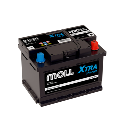 Аккумулятор MOLL MOLL 60ач евро 600A 242x175x175 LB2 (84760) низкий — купить в СПб
