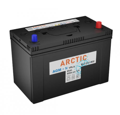 Аккумулятор ARCTIC AGM 85 Ач / D26 Азия, правый+ детальное фото — AGM аккумулятор для экстремальных температур | Аккумуляторная Балтийская Компания СПб